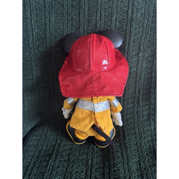 Fire Rescue Talking Mickey Mouse Firefighter 13" Plush Doll Toy Disney Store - Picture 2 of 8